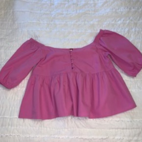 FREE PEOPLE TOP IN ORCHID - Picture 1 of 3